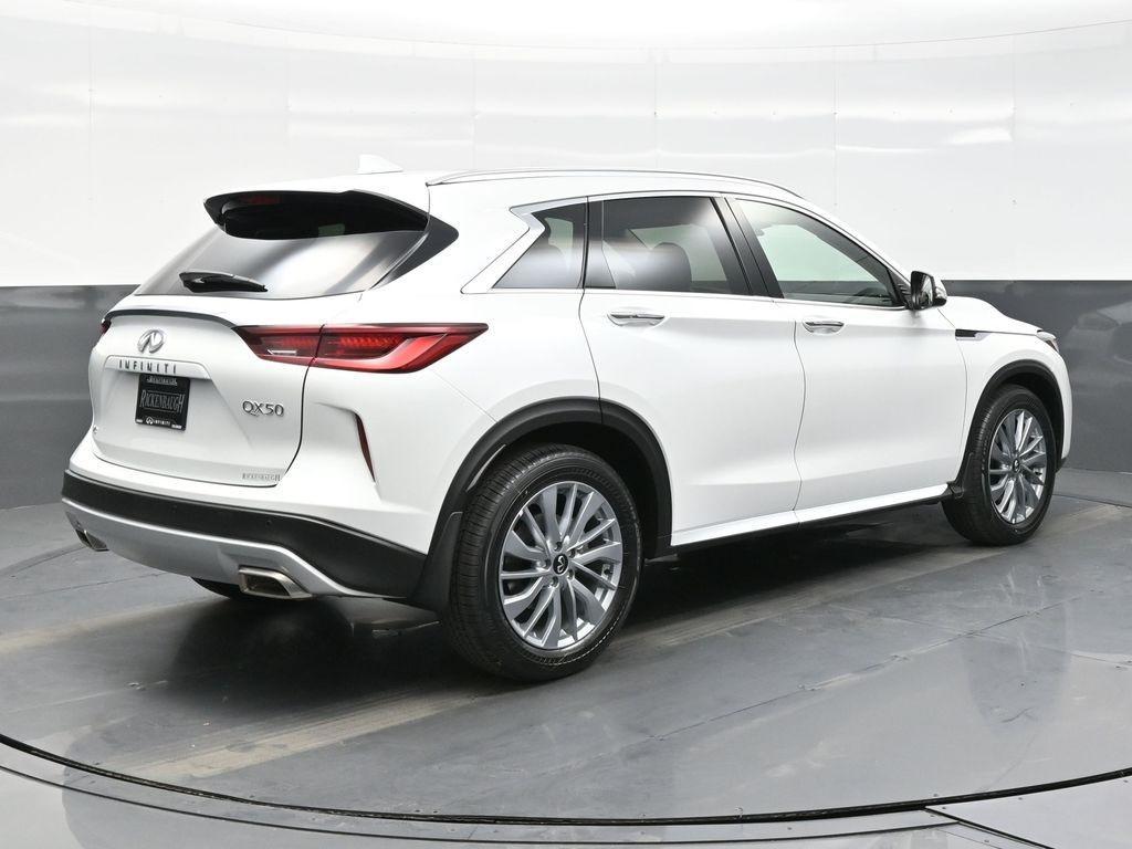 new 2025 INFINITI QX50 car, priced at $48,270