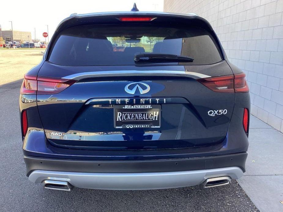 new 2025 INFINITI QX50 car, priced at $47,770