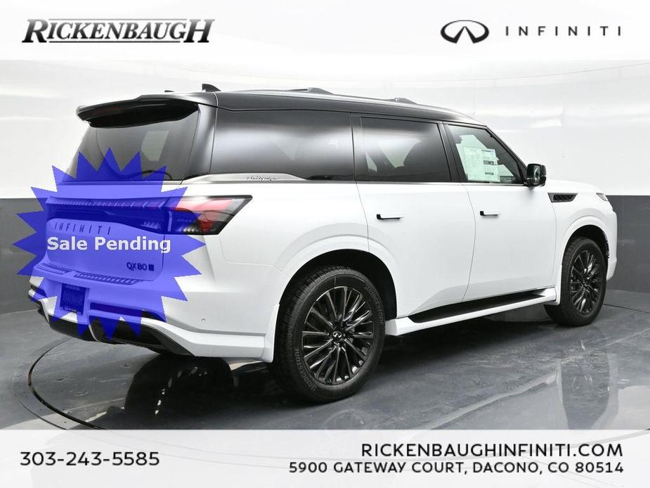 new 2025 INFINITI QX80 car, priced at $114,105