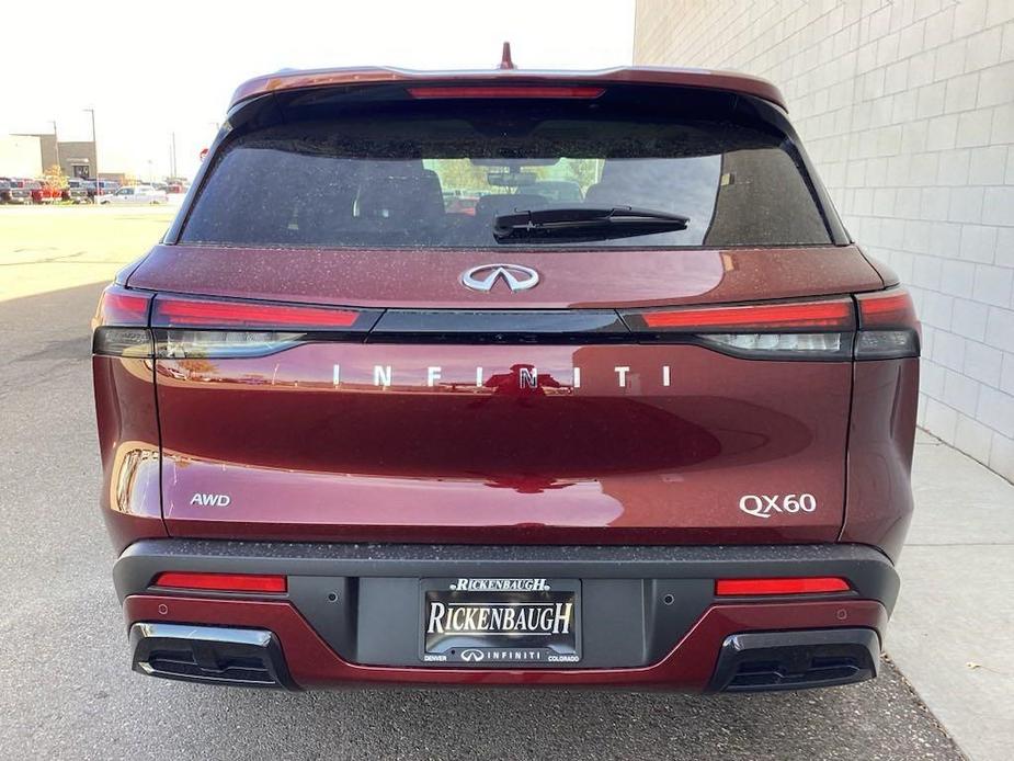 new 2025 INFINITI QX60 car, priced at $60,200