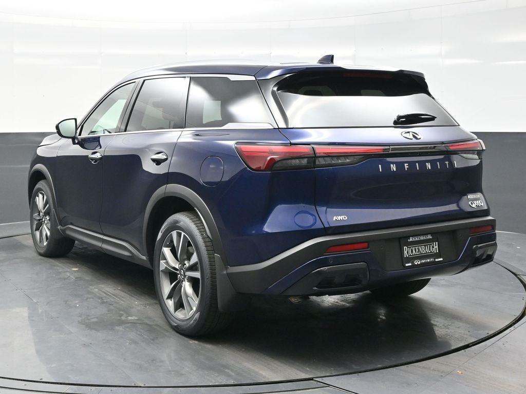 new 2025 INFINITI QX60 car, priced at $59,000