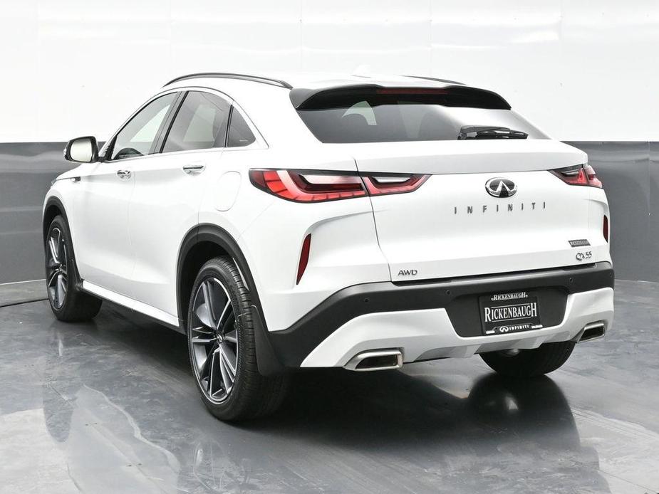 new 2025 INFINITI QX55 car, priced at $58,080