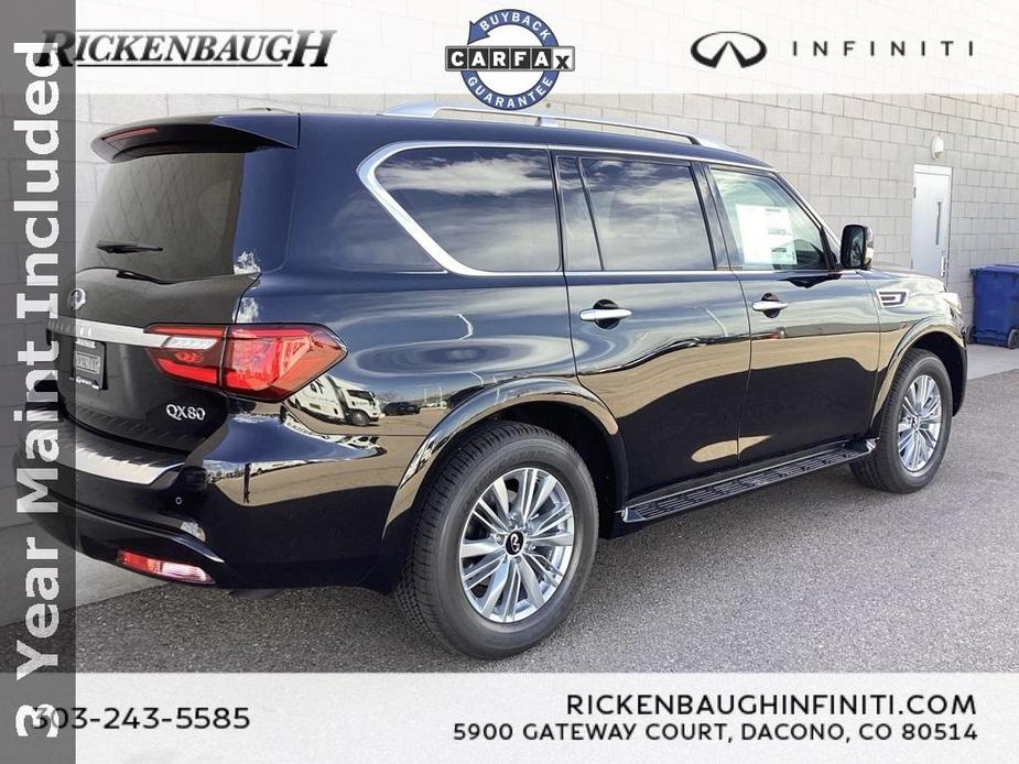 used 2024 INFINITI QX80 car, priced at $58,000