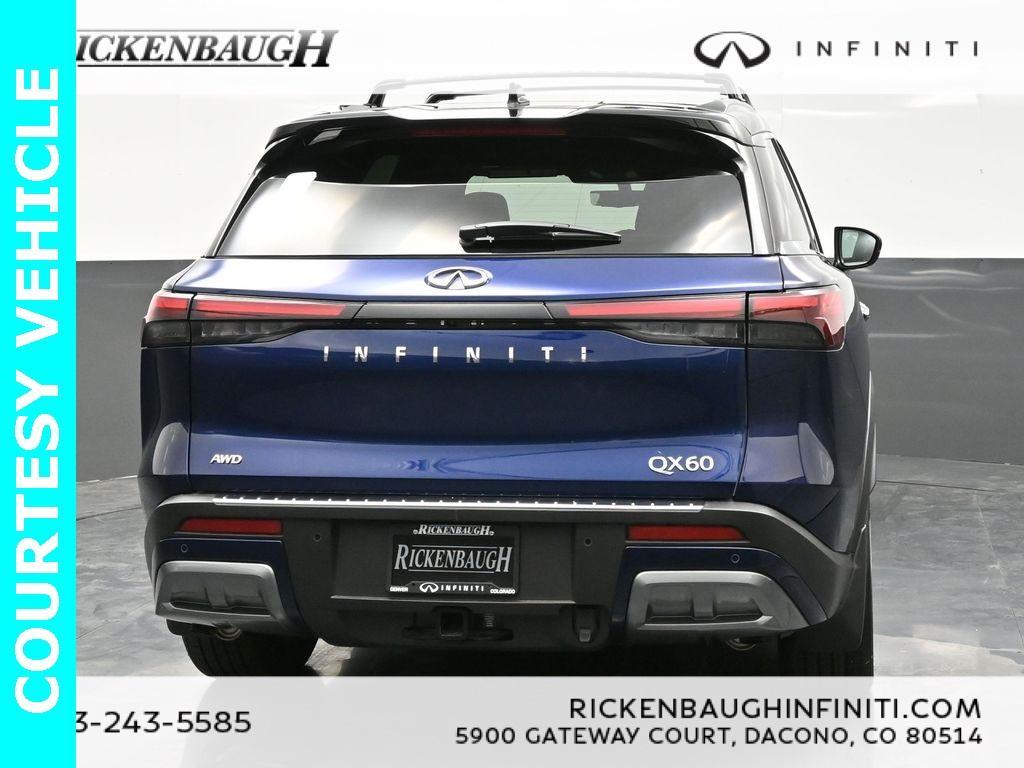 used 2025 INFINITI QX60 car, priced at $63,000