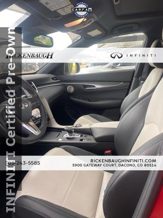 used 2023 INFINITI QX55 car, priced at $39,500