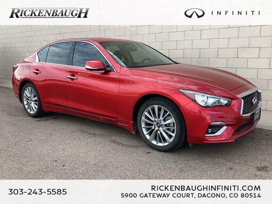 used 2021 INFINITI Q50 car, priced at $28,500