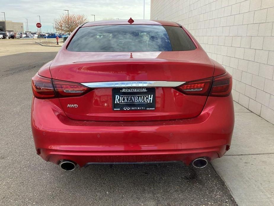 used 2021 INFINITI Q50 car, priced at $28,500