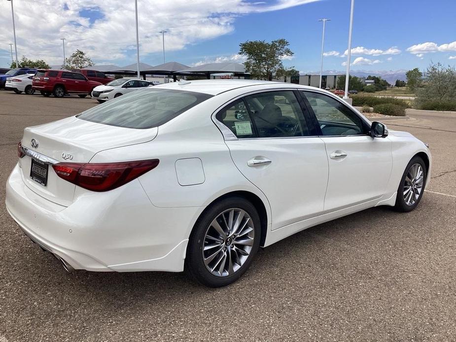 new 2024 INFINITI Q50 car, priced at $43,000