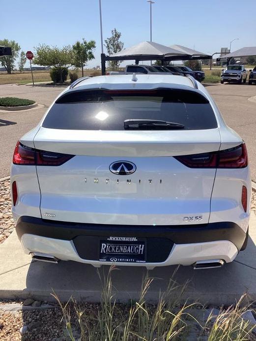 new 2025 INFINITI QX55 car, priced at $50,800