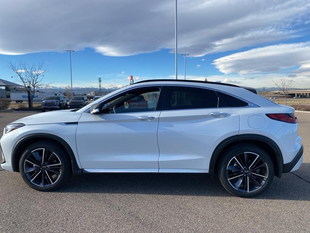 used 2025 INFINITI QX55 car, priced at $42,000