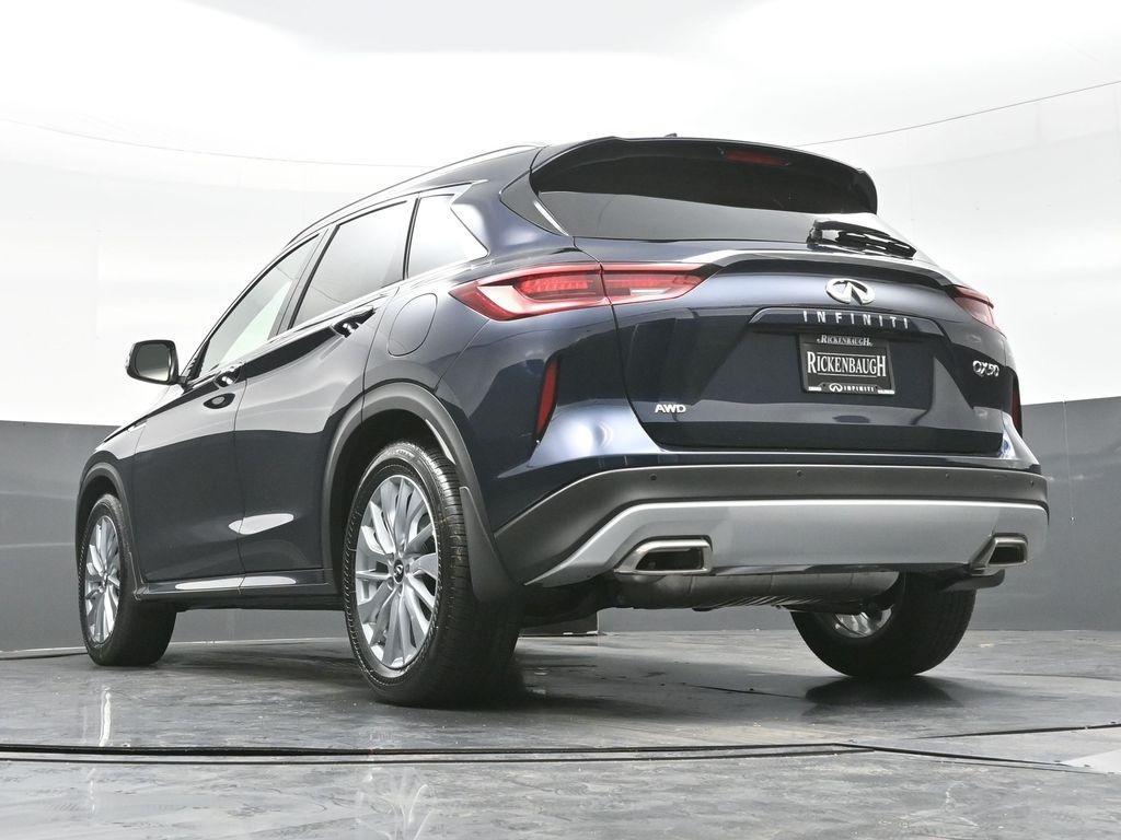 new 2025 INFINITI QX50 car, priced at $47,370