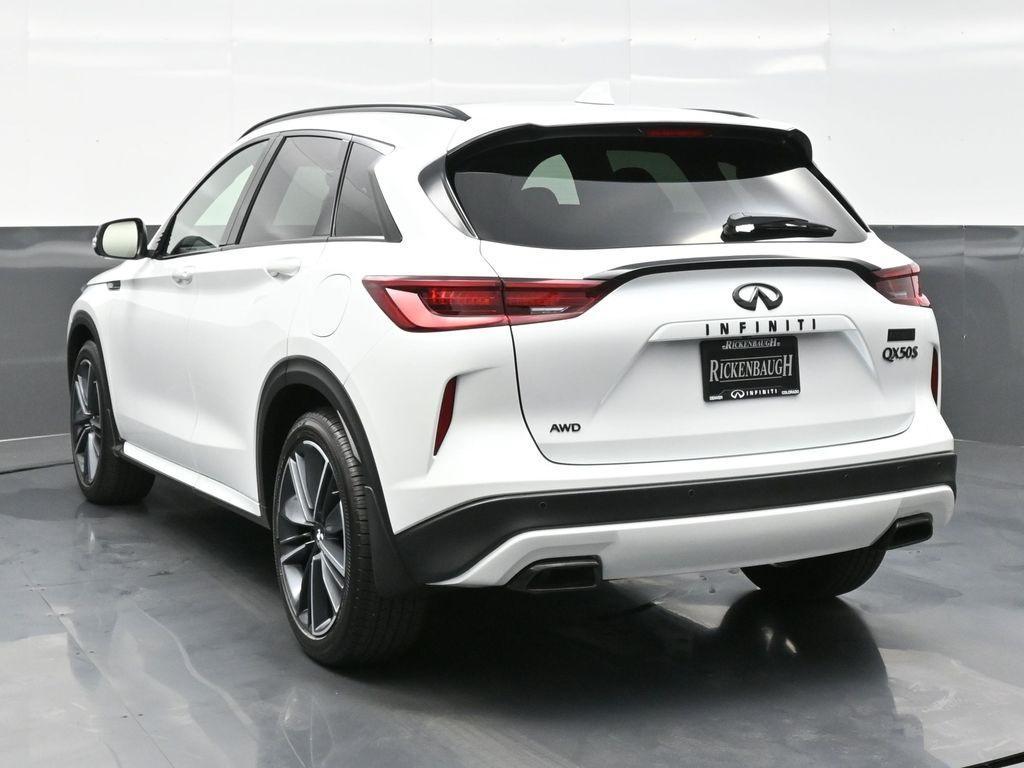 new 2025 INFINITI QX50 car, priced at $54,170