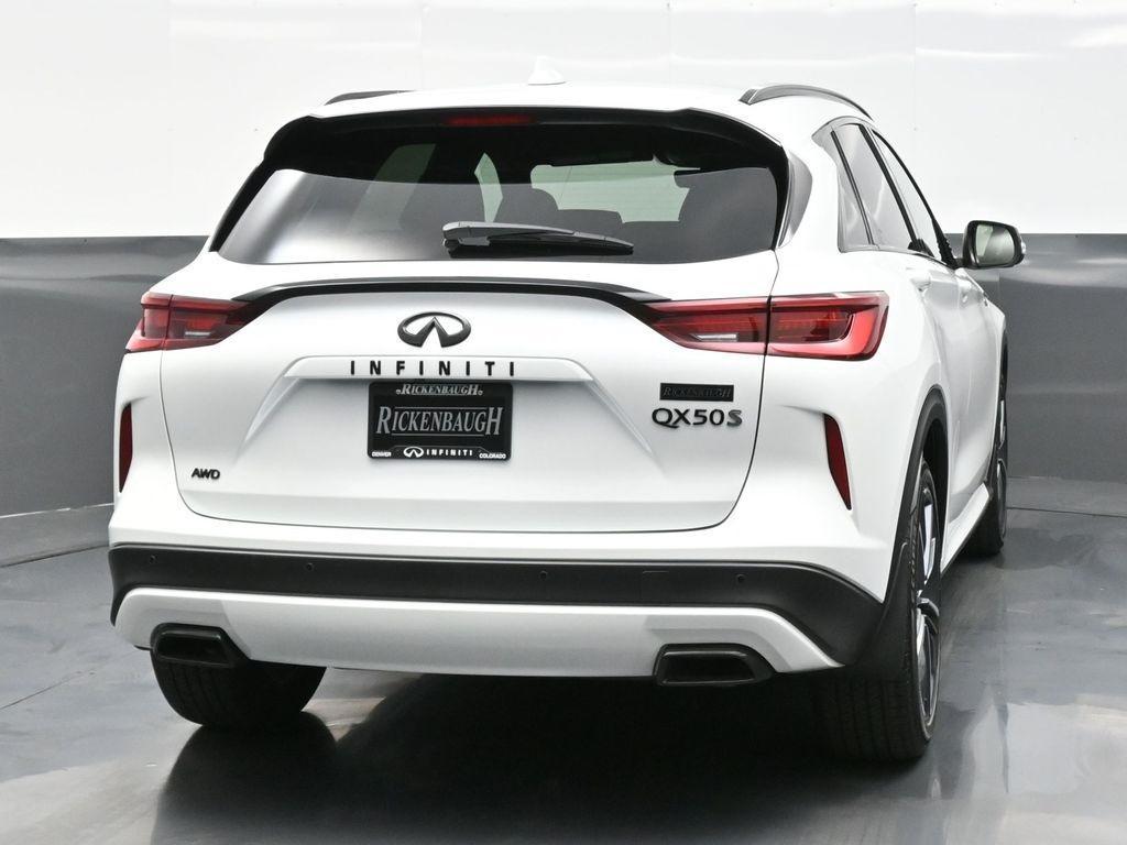 new 2025 INFINITI QX50 car, priced at $54,170