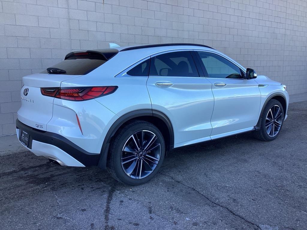 used 2025 INFINITI QX55 car, priced at $42,500