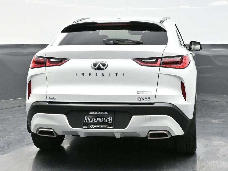 new 2025 INFINITI QX55 car, priced at $61,240