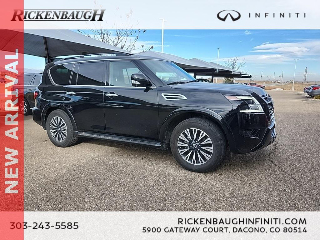 used 2023 Nissan Armada car, priced at $35,000