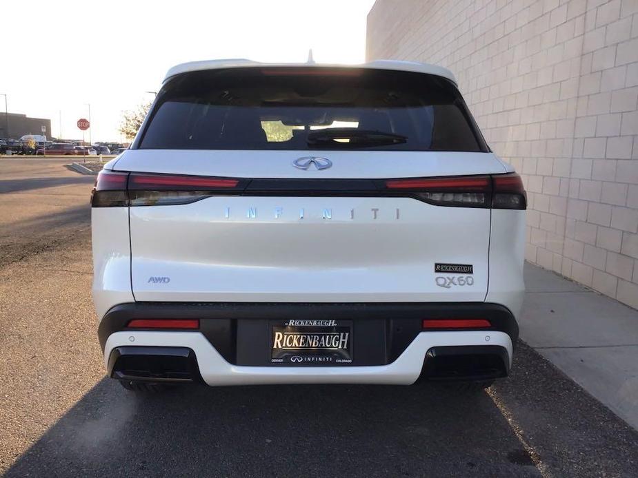 new 2025 INFINITI QX60 car, priced at $60,500