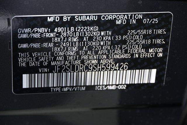 new 2025 Subaru Forester car, priced at $38,146