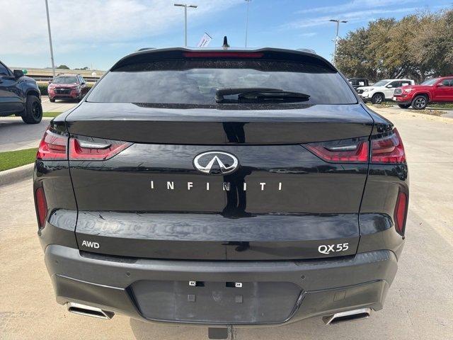 used 2022 INFINITI QX55 car, priced at $32,000