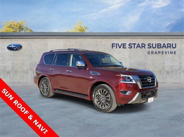 used 2022 Nissan Armada car, priced at $36,000