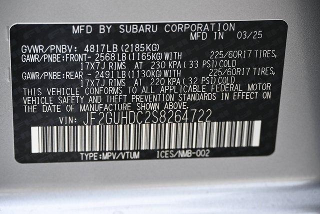 new 2025 Subaru Crosstrek car, priced at $29,618