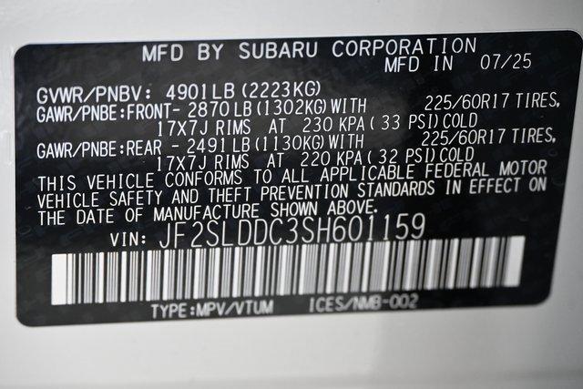 new 2025 Subaru Forester car, priced at $34,171