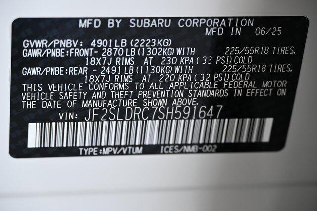new 2025 Subaru Forester car, priced at $39,041