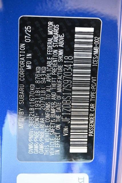 new 2025 Subaru BRZ car, priced at $38,270