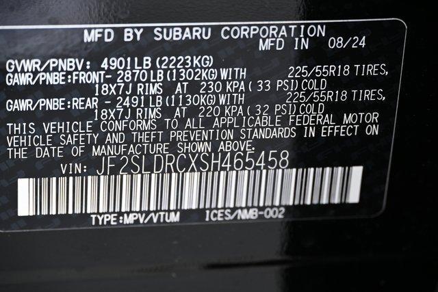 new 2025 Subaru Forester car, priced at $35,700