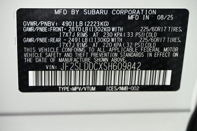 new 2025 Subaru Forester car, priced at $34,502