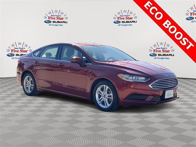 used 2018 Ford Fusion car, priced at $14,000