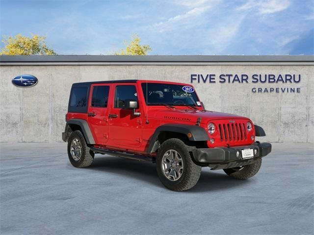 used 2015 Jeep Wrangler Unlimited car, priced at $25,000