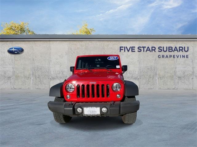 used 2015 Jeep Wrangler Unlimited car, priced at $25,000