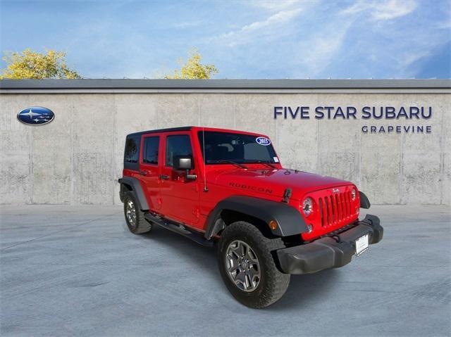 used 2015 Jeep Wrangler Unlimited car, priced at $25,000