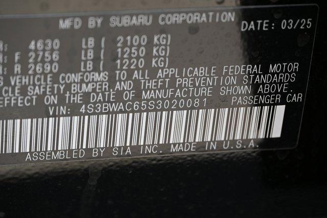 new 2025 Subaru Legacy car, priced at $27,949