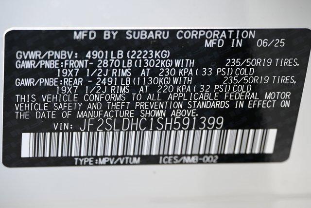 new 2025 Subaru Forester car, priced at $37,273
