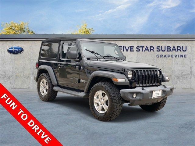 used 2019 Jeep Wrangler car, priced at $23,000