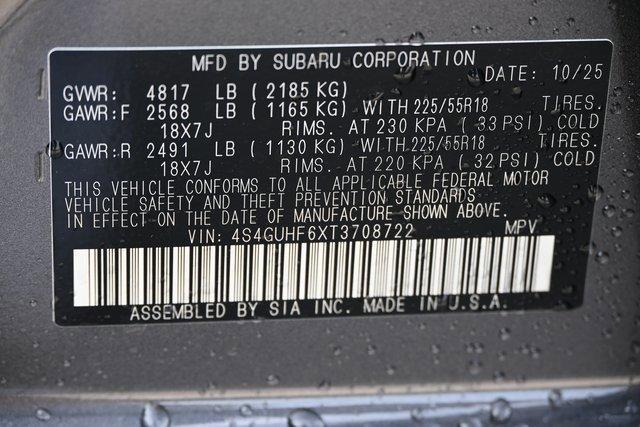 new 2026 Subaru Crosstrek car, priced at $32,551