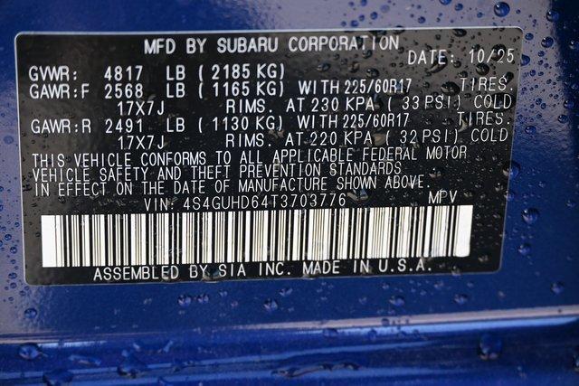 new 2026 Subaru Crosstrek car, priced at $32,098