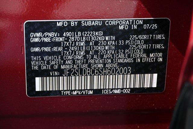 new 2025 Subaru Forester car, priced at $33,671