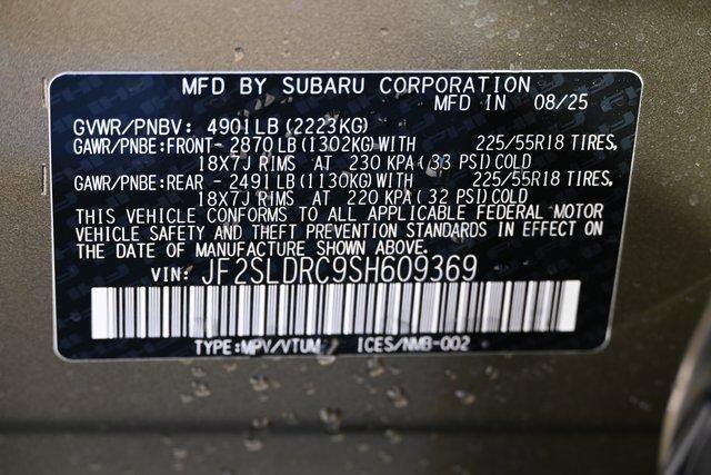 new 2025 Subaru Forester car, priced at $38,961