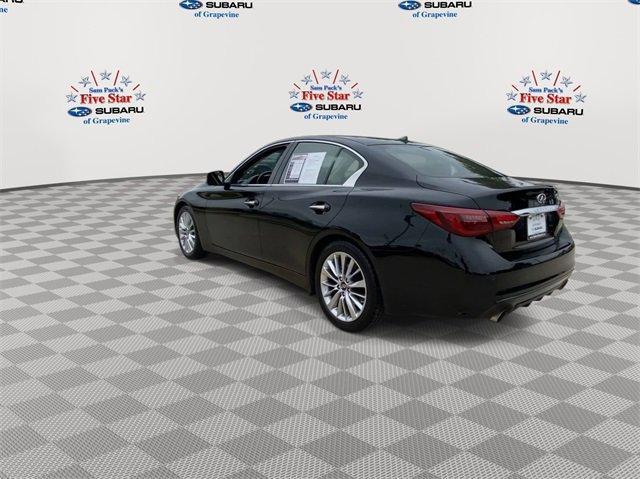 used 2021 INFINITI Q50 car, priced at $24,000