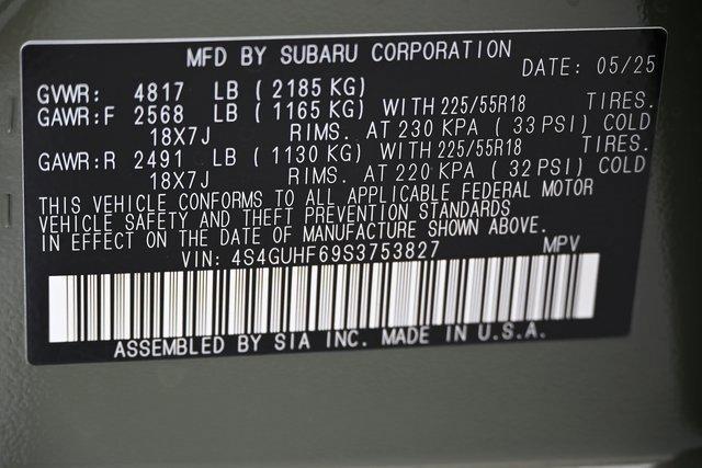 new 2025 Subaru Crosstrek car, priced at $33,002