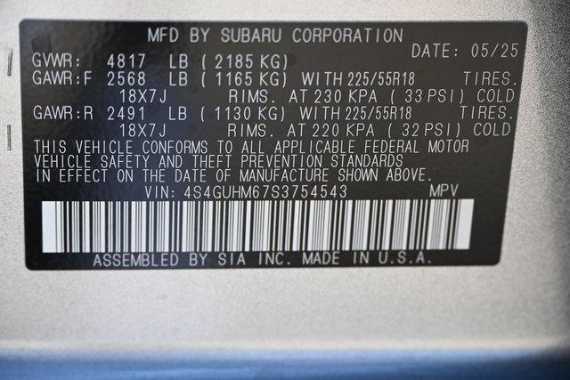 new 2025 Subaru Crosstrek car, priced at $34,271
