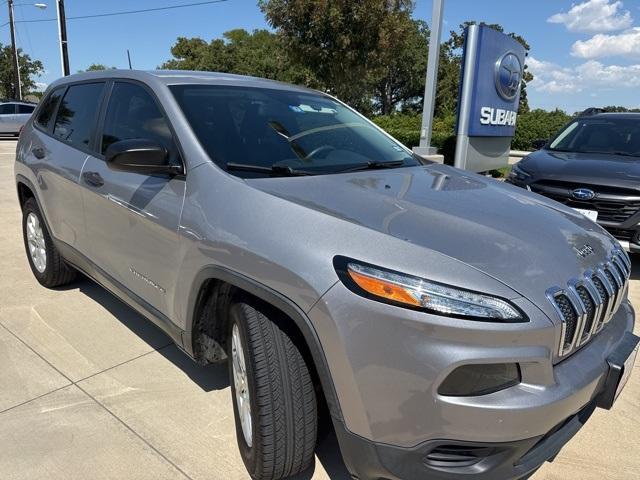 used 2017 Jeep Cherokee car, priced at $10,000