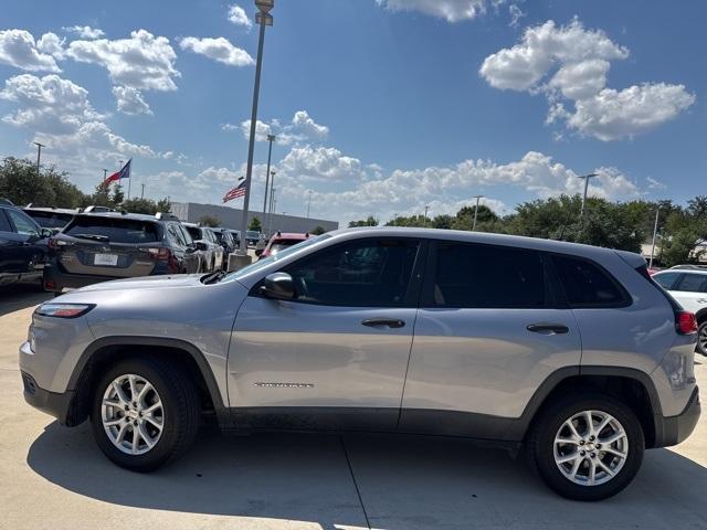 used 2017 Jeep Cherokee car, priced at $10,000