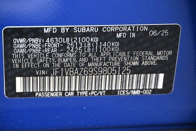 new 2025 Subaru WRX car, priced at $48,863
