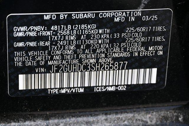 new 2025 Subaru Crosstrek car, priced at $27,624