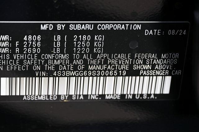 new 2025 Subaru Legacy car, priced at $33,602