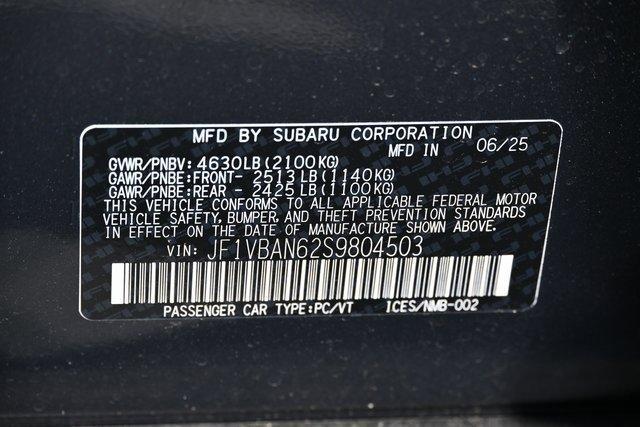 new 2025 Subaru WRX car, priced at $43,287